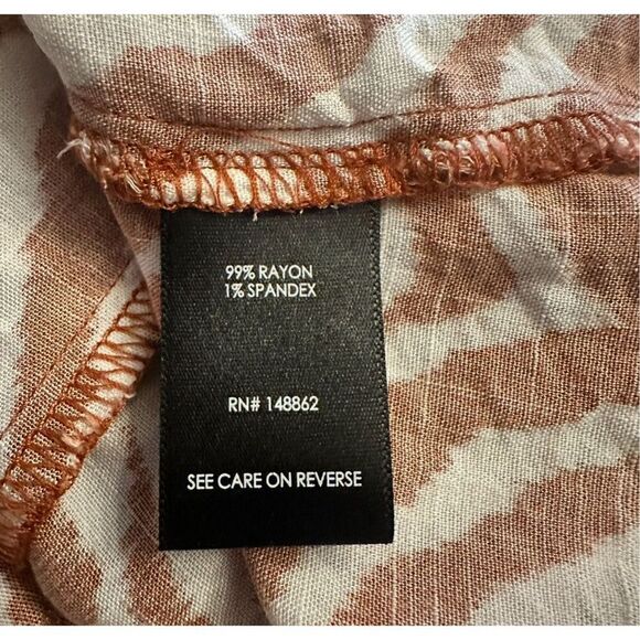 Torrid Harper Sleeveless Zebra Tunic Sz 4X - Picture 5 of 5